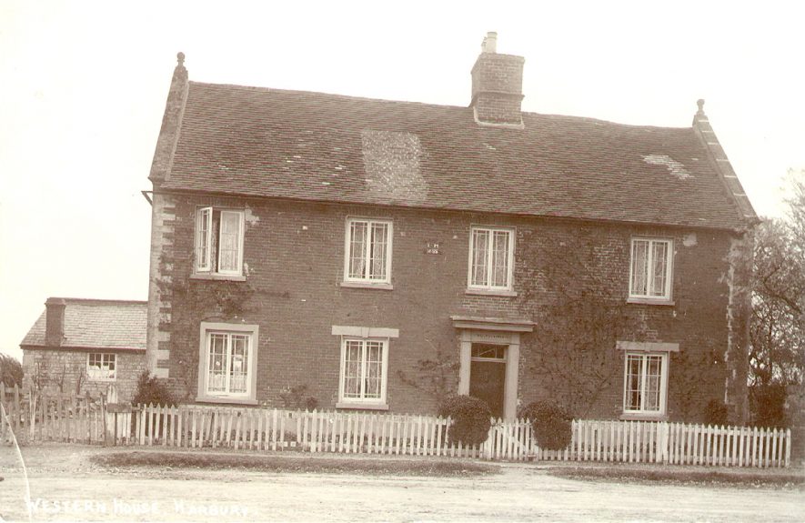 Western House, Harbury.  1920s |  IMAGE LOCATION: (Warwickshire County Record Office)