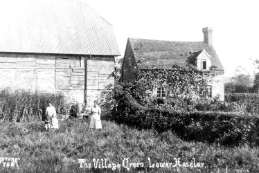 Haselor.  Village green