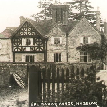 Haselor.  Manor House