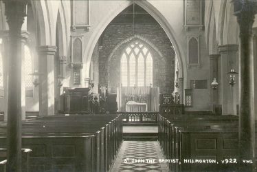 Hillmorton.  Church interior