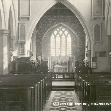 Hillmorton.  Church interior