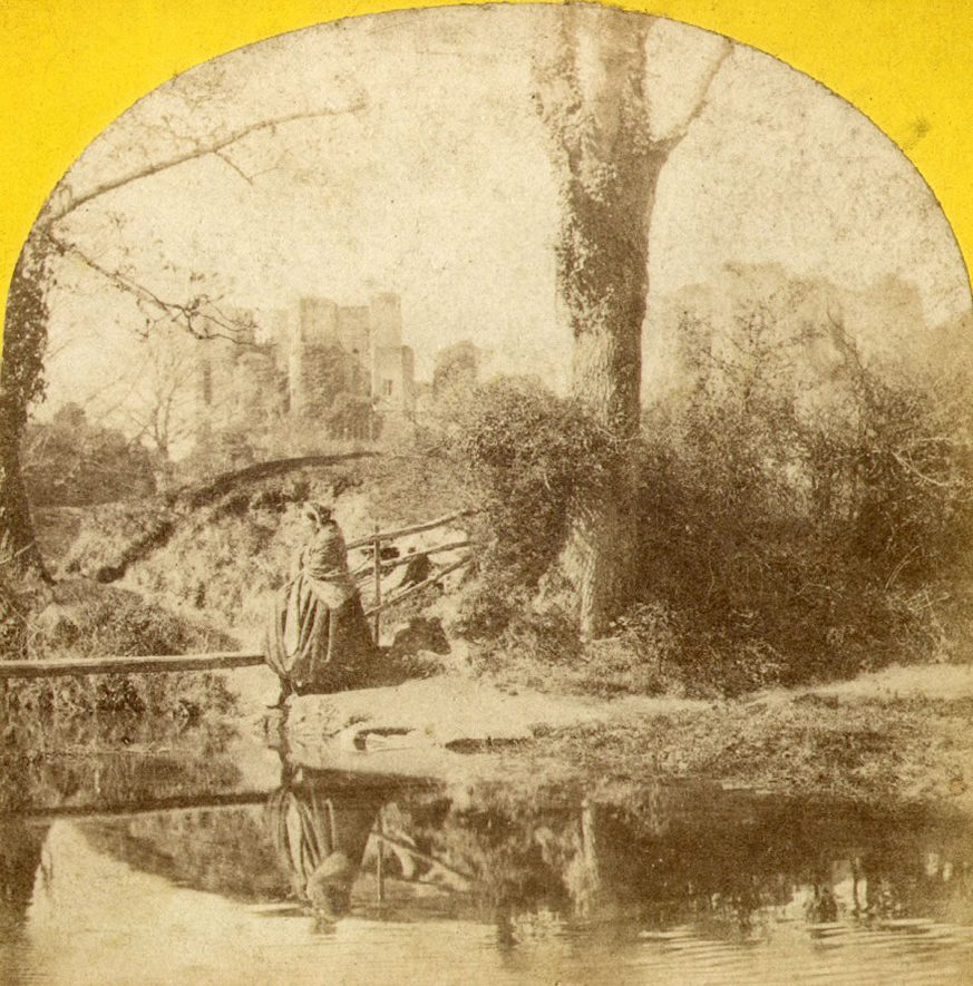 South view of Kenilworth Castle.  1860s |  IMAGE LOCATION: (Warwickshire County Record Office)