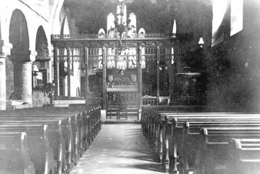 Polesworth.  Parish church interior