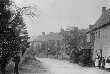 Cherington.  Village street