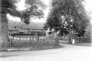 Radway.  Cottages