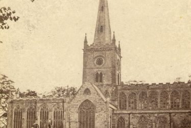 Stratford upon Avon.  Parish church