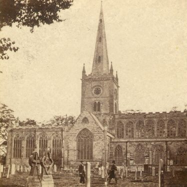 Stratford upon Avon.  Parish church