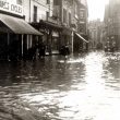 Nuneaton.  Abbey Street after floods