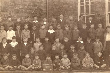 Nuneaton.  Pupils at Stockingford School