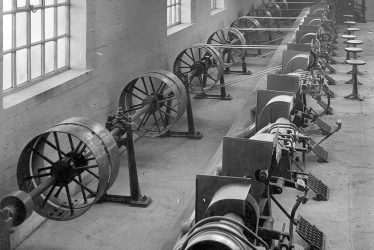 Bedworth.  Hat factory machinery