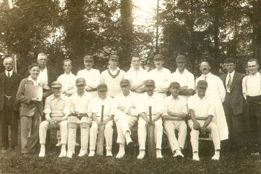 Barford.  Cricket Club Team