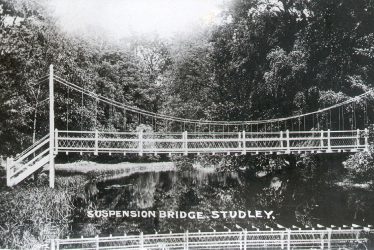 Studley.  Suspension Bridge