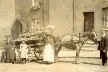 Warwick.  Fruit and vegetable cart