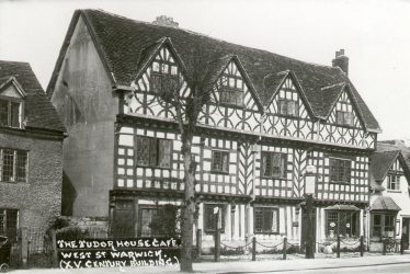Warwick.  Tudor House Café, West Street
