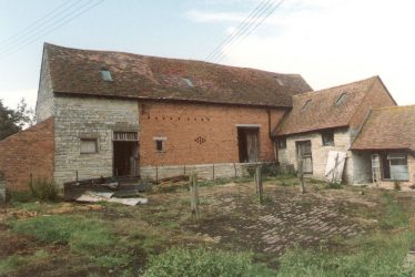 Temple Grafton.  Church Farm buildings