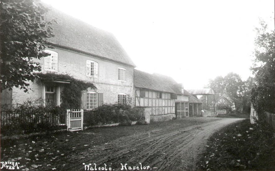 Walcote near Haselor.  1920s |  IMAGE LOCATION: (Warwickshire County Record Office)