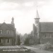 Wasperton.  Church and vicarage