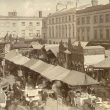Warwick.  Market Place, Mop fair
