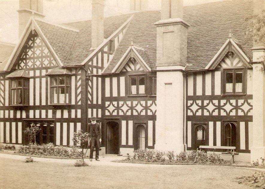 The Master's House,  Lord Leycester Hospital, Warwick.  1920s |  IMAGE LOCATION: (Warwickshire County Record Office)