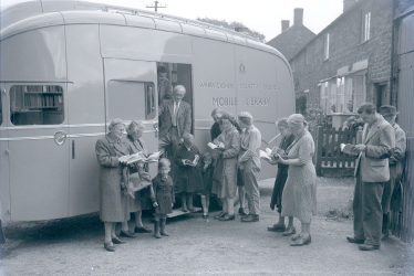 Tysoe.  Mobile library van