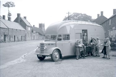Tysoe.  Mobile library van
