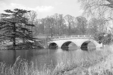 Compton Verney.  Arched bridge