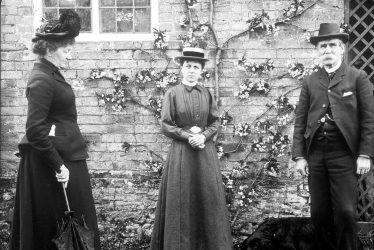 Clifford Chambers.  Colonel and Mrs Studdy