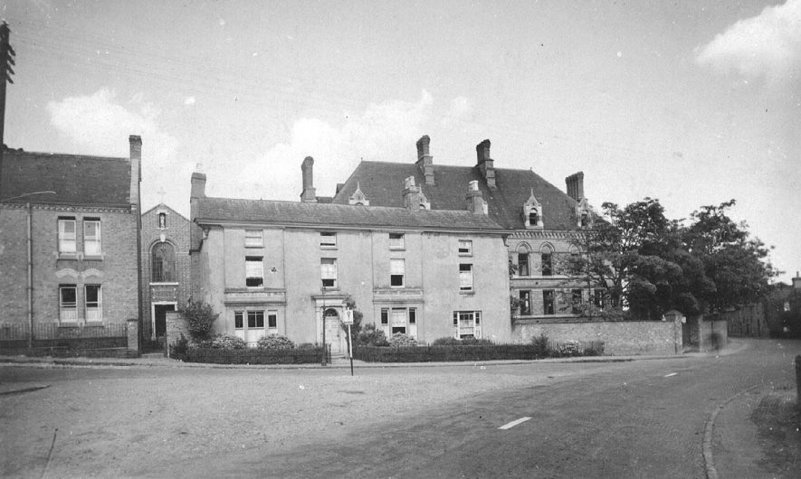 Our Lady's Convent, from Daventry Street, Southam.  1930s |  IMAGE LOCATION: (Warwickshire County Record Office)