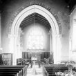 Clifford Chambers.  Church interior at Easter