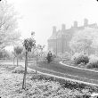 Clifford Chambers.  Red Hill House in the Winter