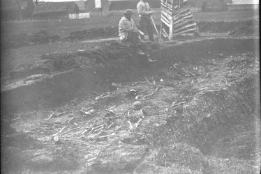Clifford Chambers.  Skeletons at Milcote