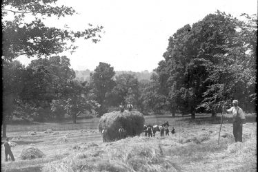 Clifford Chambers.  Hay making
