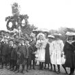 Clifford Chambers.  Village children dressed for May Day