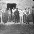 Clifford Chambers.  R. S. Smith and mill workers
