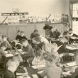 Warwickshire.  Children at school