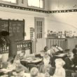 Warwickshire.  Children at school