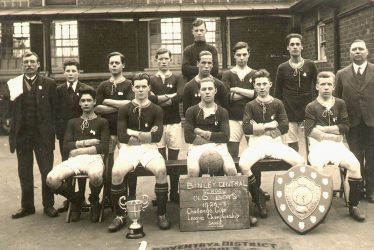 Binley.  Central School Old Boy's football team
