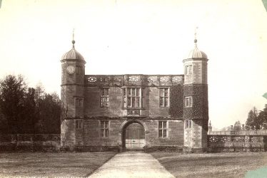 Charlecote Park. The gatehouse/lodge
