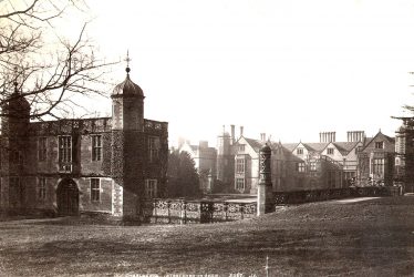 Charlecote Park.  House and Lodge