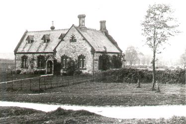 Chesterton.  School House from The Green