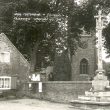 Clifford Chambers.  War Memorial and St Helen's church