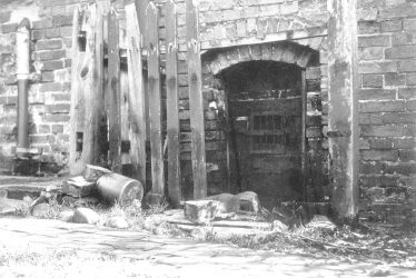 Coleshill.  Old Jailhouse door