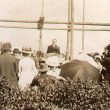 Dunnington.  Laying the foundation stone of the school