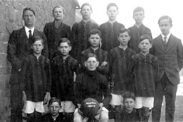 Napton on the Hill.  Football team
