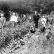 Lapworth.  School garden