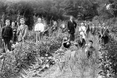 Lapworth.  School garden