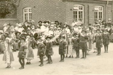 Studley.  Infants dancing for Sir Roger de Coverley