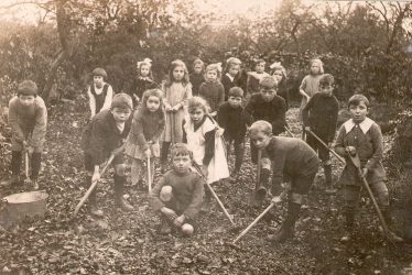 Studley.  Gardening class