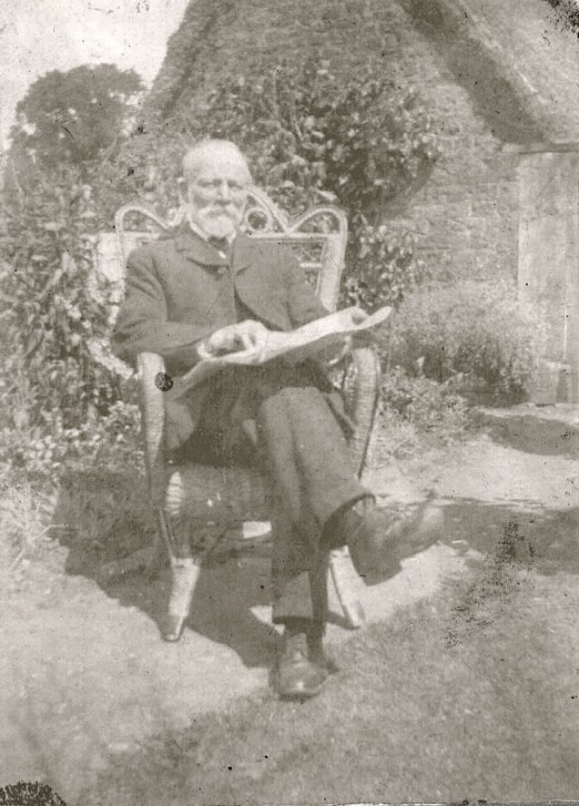 Mr Henry Dodge, schoolmaster, Tysoe.  1910 |  IMAGE LOCATION: (Warwickshire County Record Office)