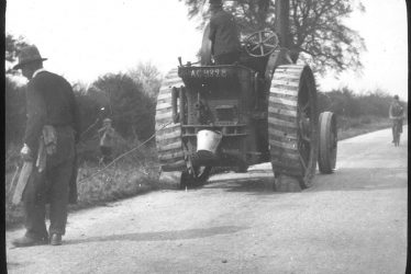 Cubbington.  Traction engine